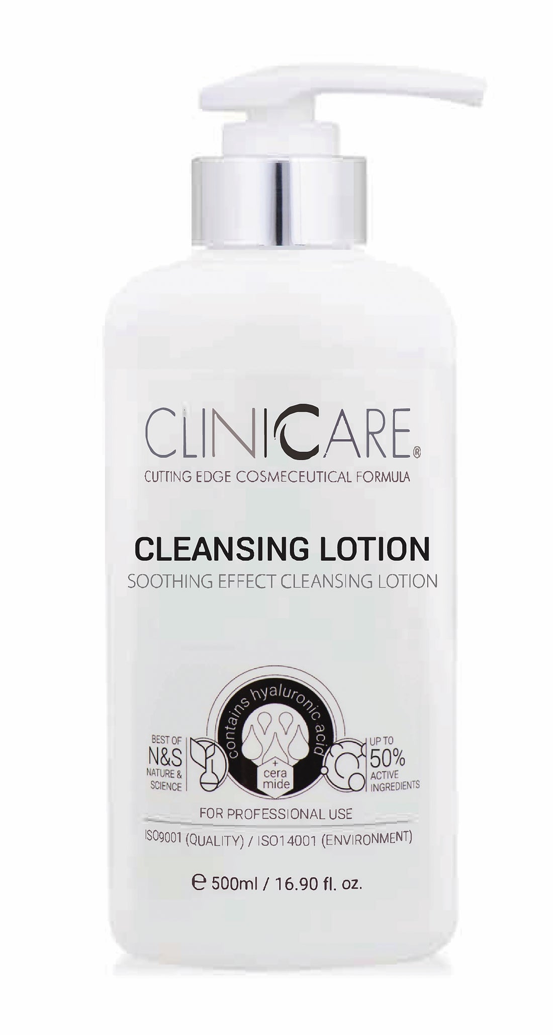 CLEANSING LOTION 500ml - CLINICCARE USA