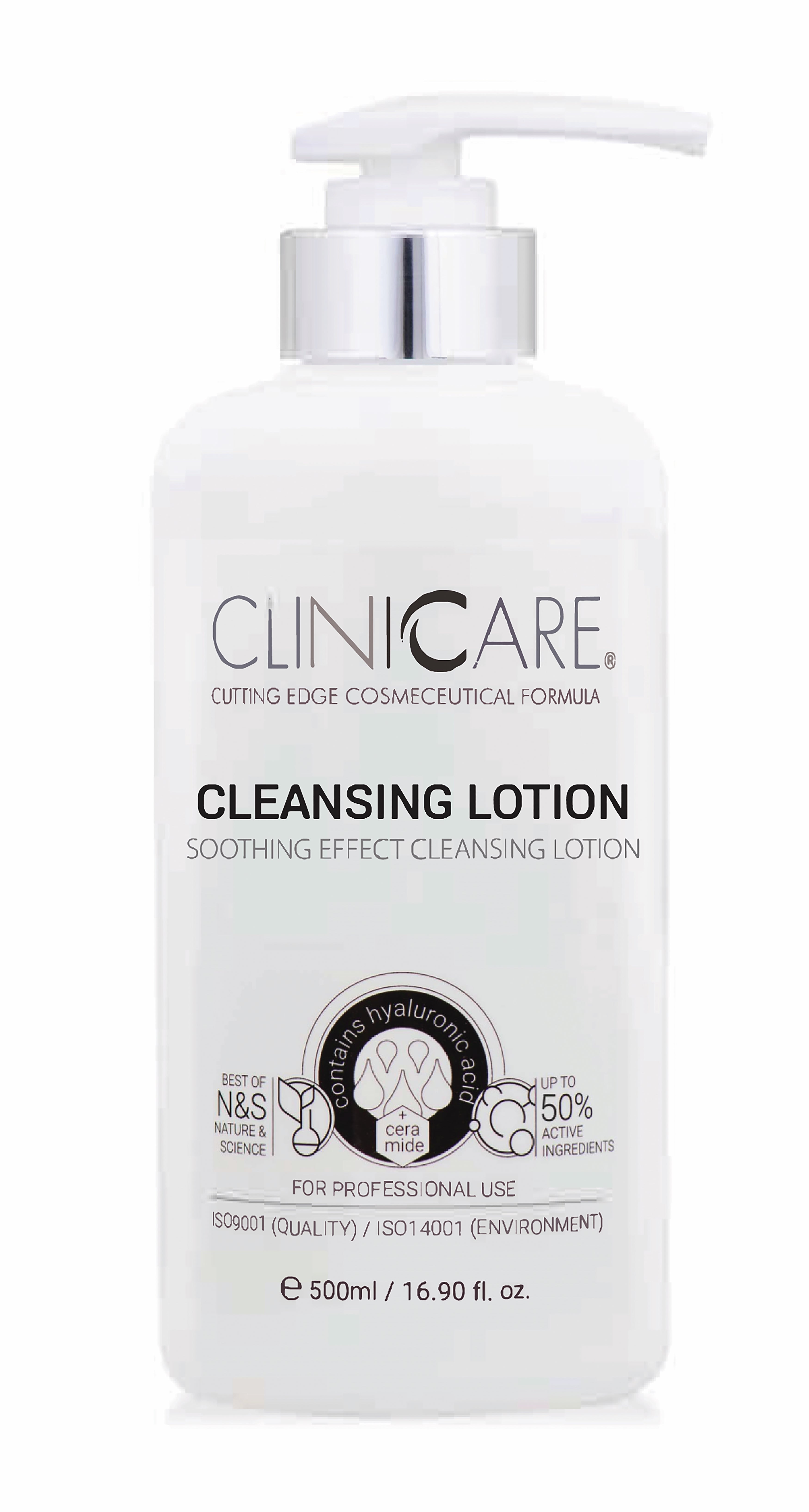 CLEANSING LOTION 500ml - CLINICCARE USA