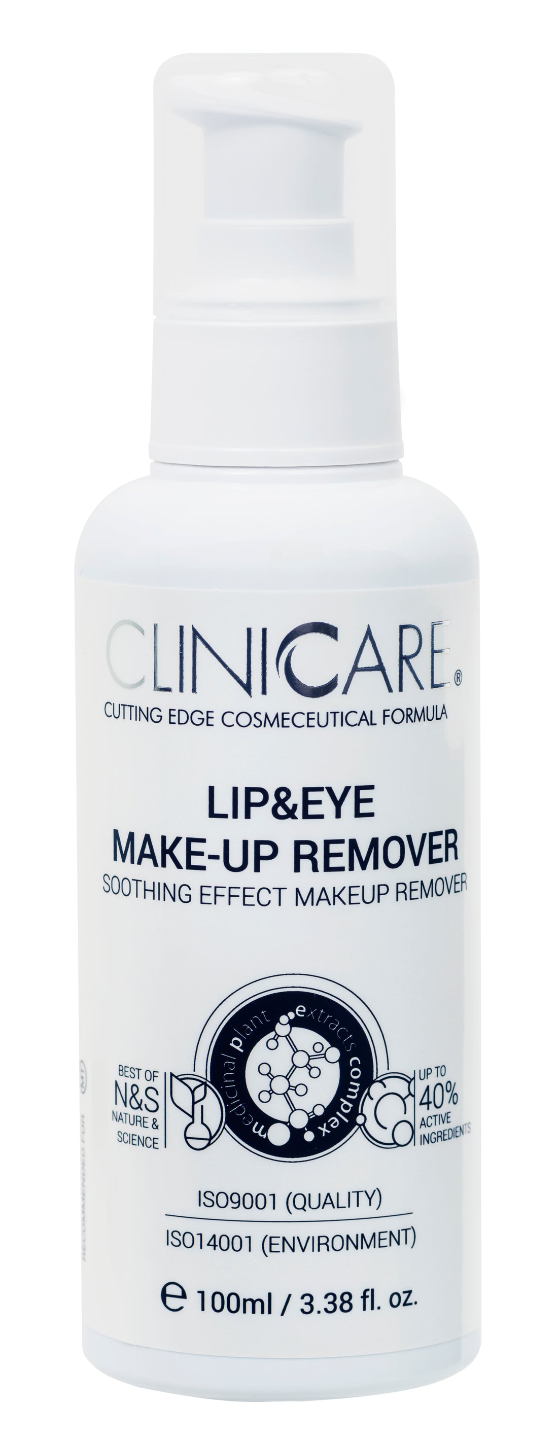 ClinicCare Lip & Eye Makeup Remover 100ML