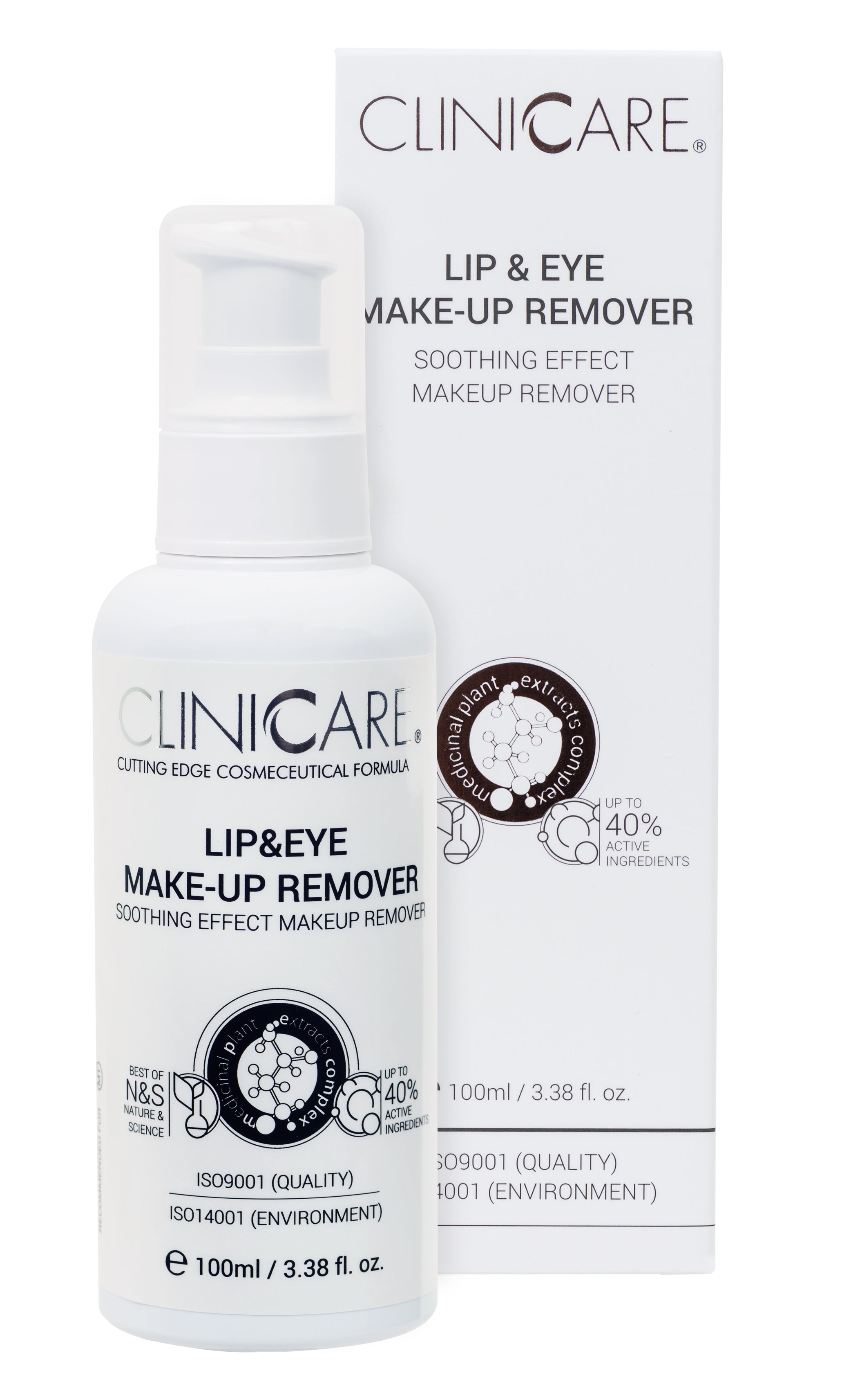 ClinicCare Lip & Eye Makeup Remover 100ML