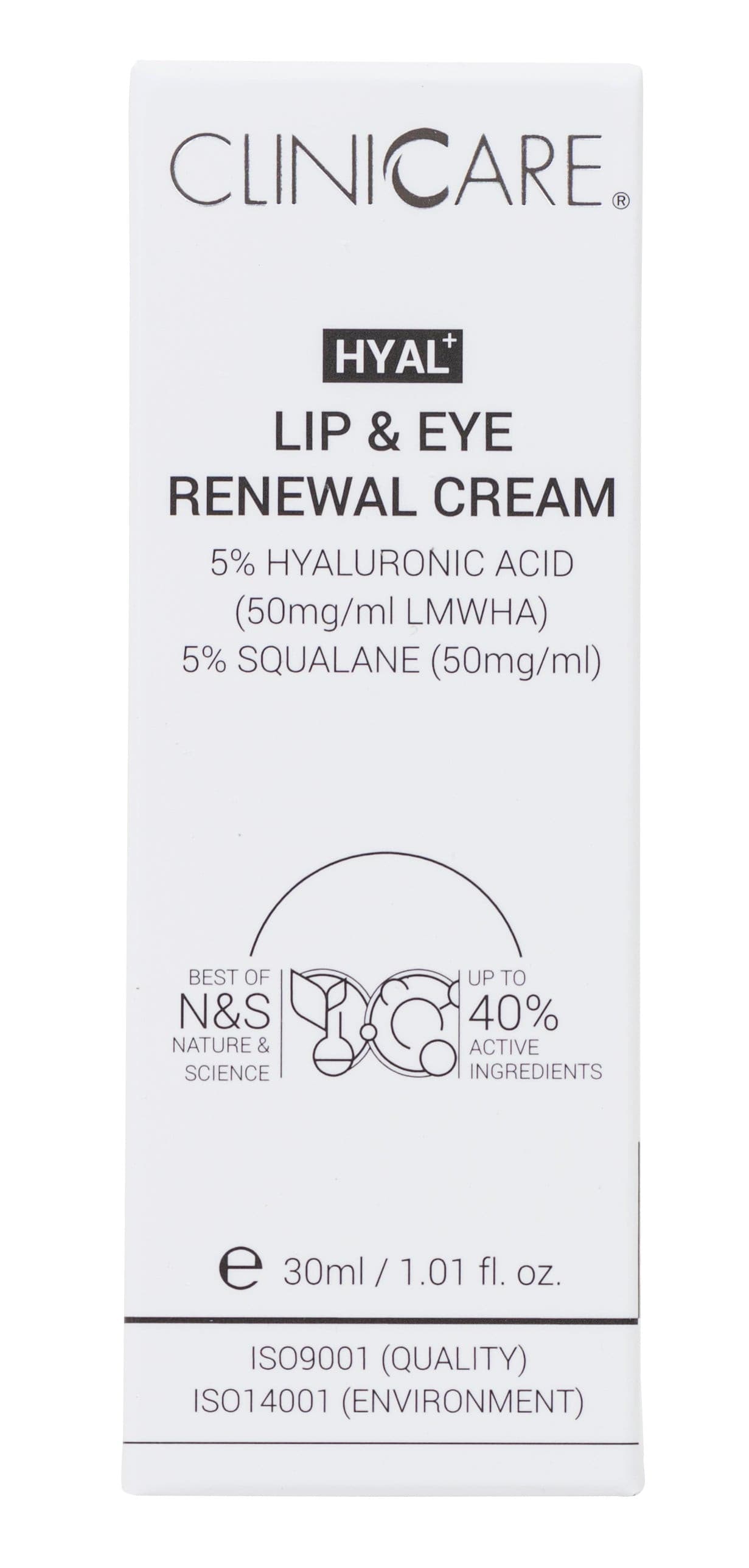 HYAL+ Lip & Eye Renewal Cream 30ml