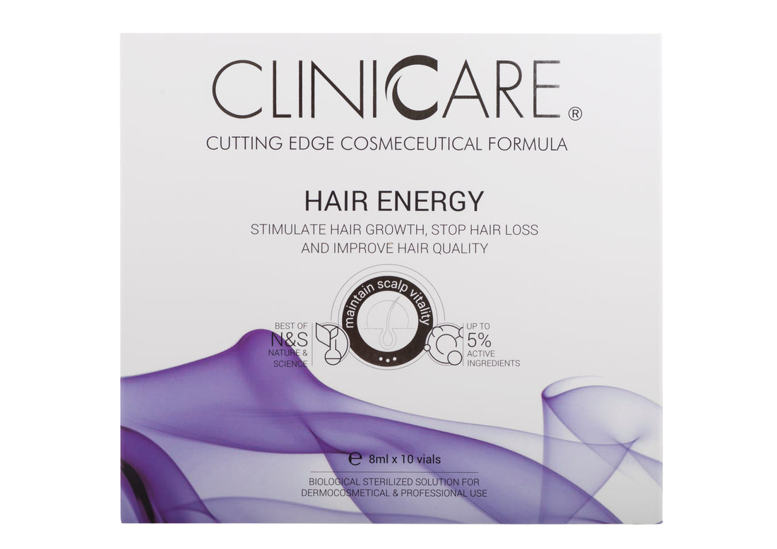 HAIR ENERGY VIAL BOX - CLINICCARE USA