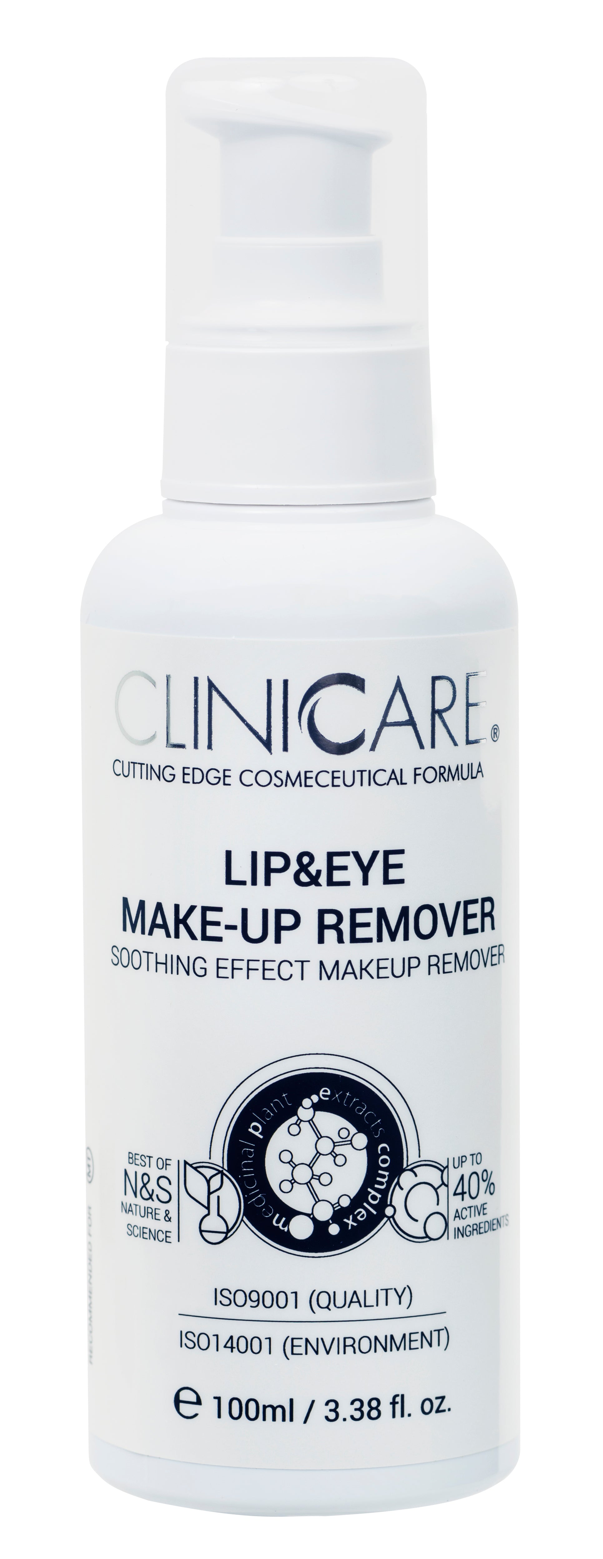 ClinicCare Lip &amp; Eye Makeup Remover 100ML