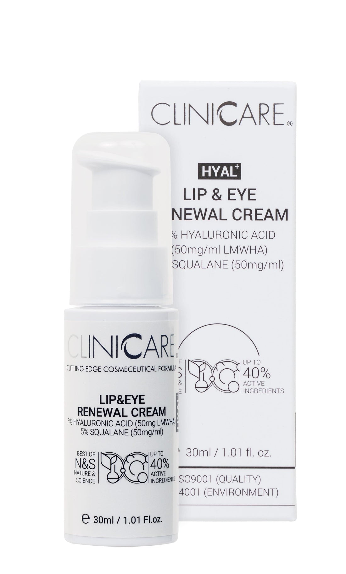 HYAL+ Lip &amp; Eye Renewal Cream 30ml